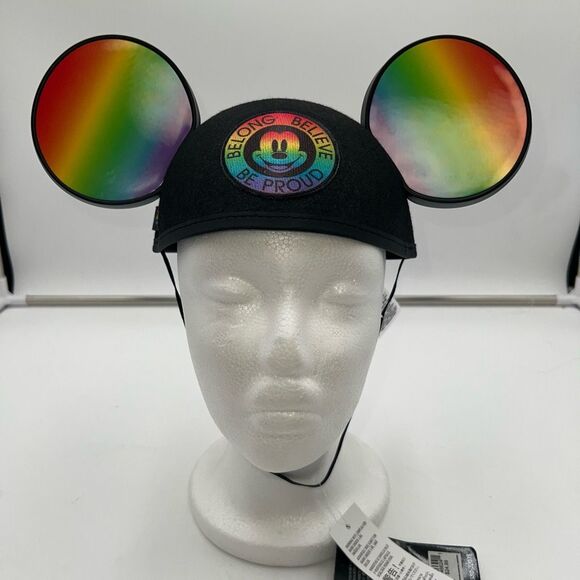 Disney Pride Collection Rainbow Ear Beanie - Picture 1 of 8